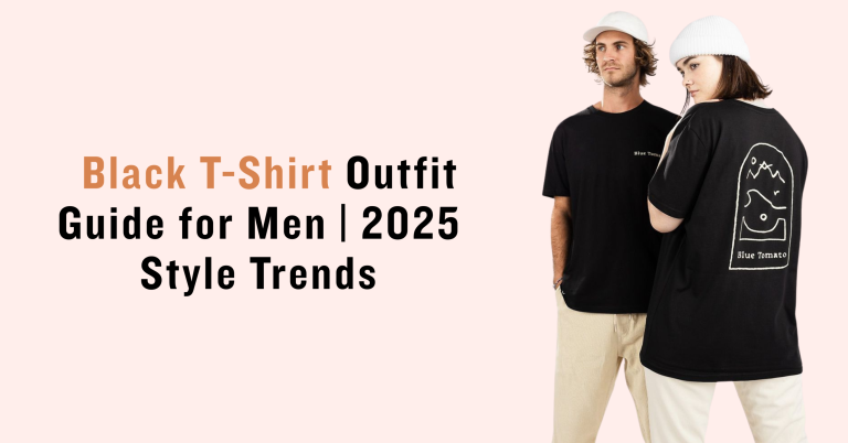 Black T-Shirt Outfit Guide for Men | 2025 Style Trends